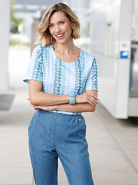 Classic Basics Kurzarmshirt "Shirt" 1 Stk. tlg. günstig online kaufen