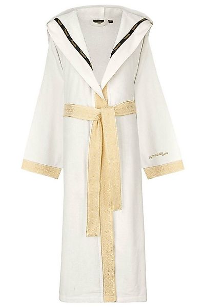 Aymando Bademantel Weiß, 100% Baumwolle, Kapuze, Bindegürtel, Geschenkverpa günstig online kaufen