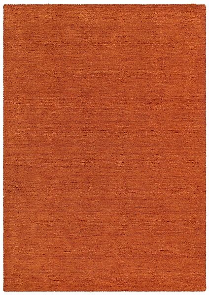 THEKO Wollteppich "Gabbeh Uni, Handgefertigt, Teppich, meliert, reine Wolle günstig online kaufen