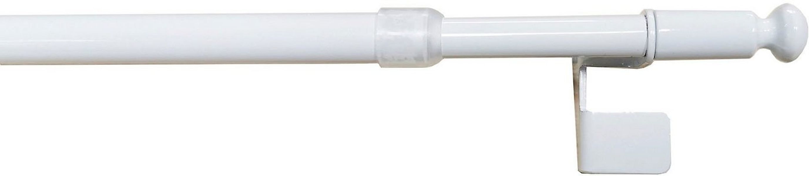 indeko Scheibenstange Globe, Ø 10 mm, 1-läufig, ausziehbar, geklemmt, Alumi günstig online kaufen