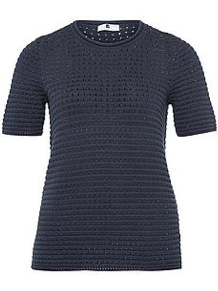 Rundhals-Pullover 1/2-Arm Anna Aura blau günstig online kaufen