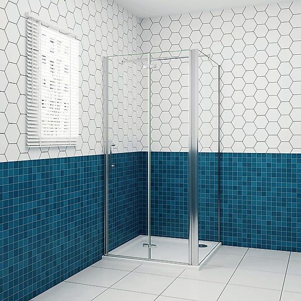 duschspa Eckdusche ESG Glastür Eckeinstieg Duschkabine günstig online kaufen