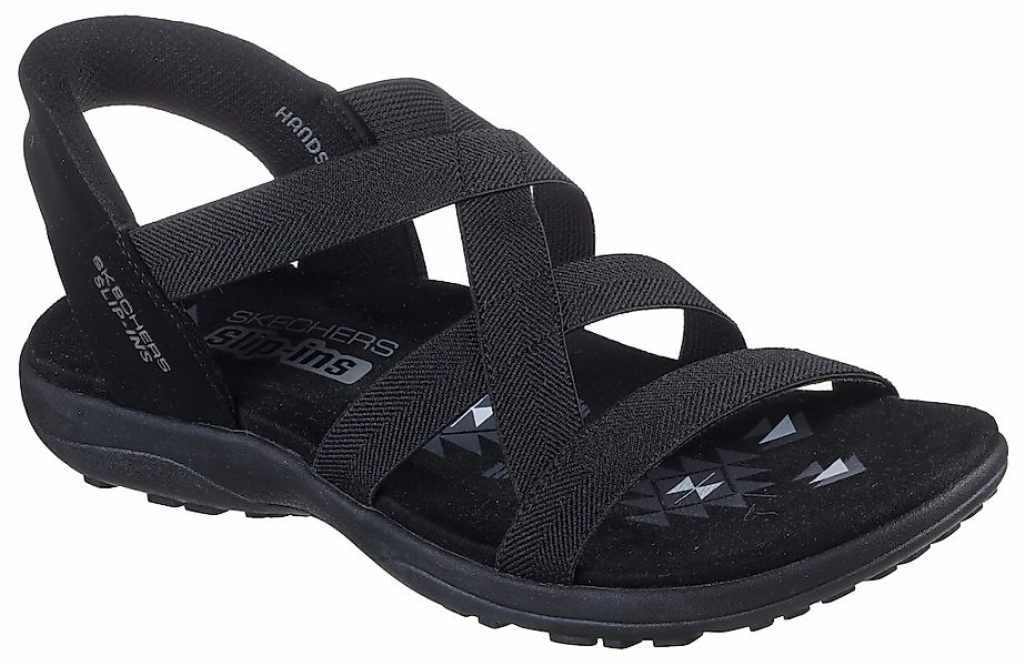 Skechers REGGAE SLIM-STRETCH FLEX Sandale Flats, Trekking Sandale mit Slip- günstig online kaufen
