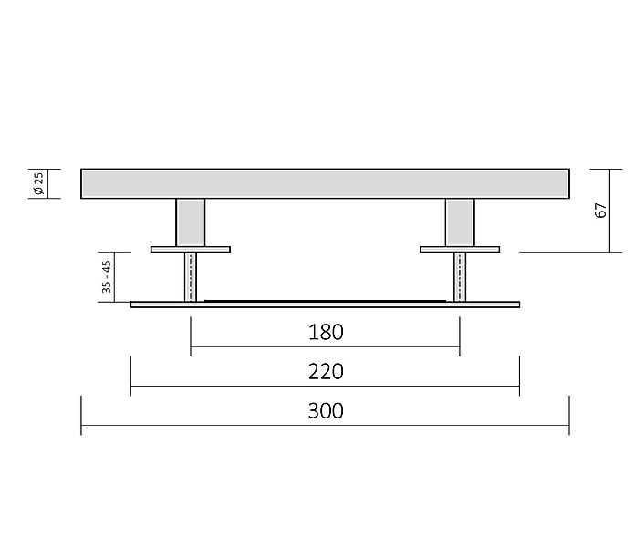 SO-TECH® Türbeschlag Türgriff DUO für Schiebetüren - verschiedene Ausführun günstig online kaufen