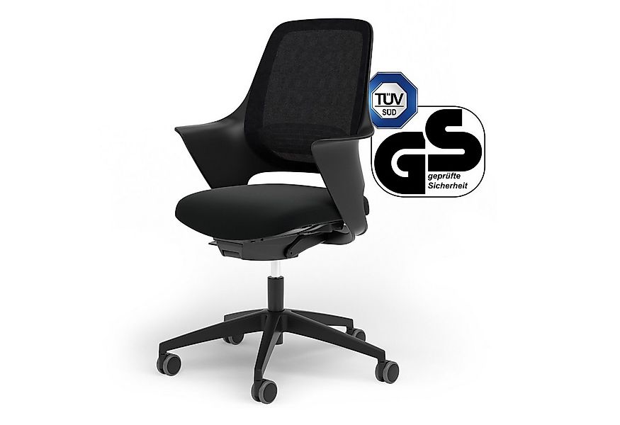 Ergotopia Bürostuhl WellBack ergonomischer Schreibtischstuhl mit Synchronme günstig online kaufen