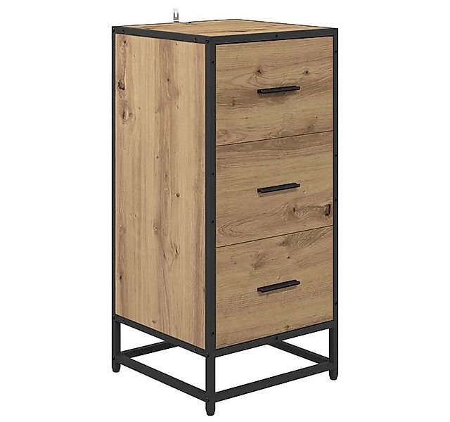 vidaXL Sideboard Sideboard Artisan-Eiche 35,5 x 35 x 76 cm Holzwerkstoff (1 günstig online kaufen