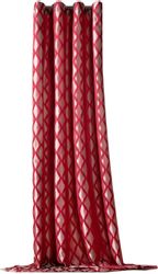 Weckbrodt Vorhang "Raute" Ösen 1 Stk. tlg. Jacquard, strukturiert, blickdic günstig online kaufen