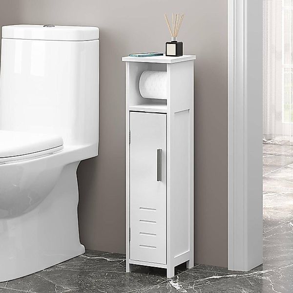 EUGAD Toilettenpapierhalter (1-St), freistehend, schmal mit günstig online kaufen