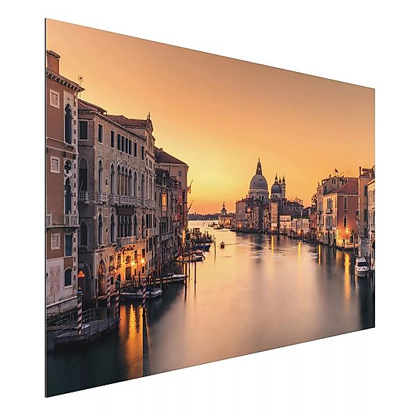 Alu-Dibond Bild Architekur & Skyline - Querformat 3:2 Goldenes Venedig günstig online kaufen