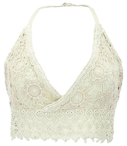 Guru-Shop T-Shirt Goa Top, Psytrance Neckholder Bra Top mit.. Festival, Eth günstig online kaufen