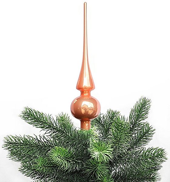 JACK Christbaumspitze Christbaumspitze Echt Glas 26 x 6 cm Matt Glanz Weihn günstig online kaufen