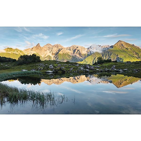 Vlies Fototapete Allgäu Spiegel 450x280 cm günstig online kaufen