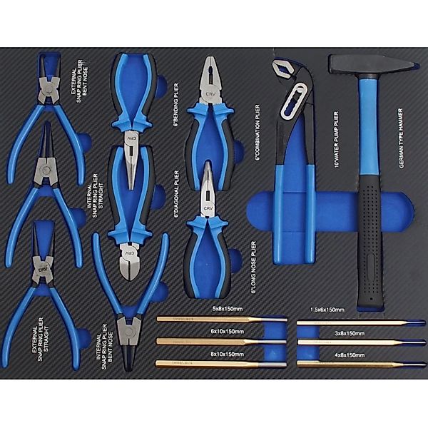 TRUTZHOLM Profi Werkstattwagen Einlage Hammer Zangen und Durchschläger 16 T günstig online kaufen