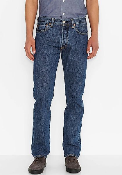 Levis Straight-Jeans "501 LEVIS ORIGINAL" mit Markenlabel günstig online kaufen