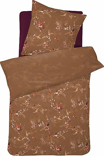 Cinderella Wendebettwäsche "Corolla" 2 Stk. mit Blumen günstig online kaufen