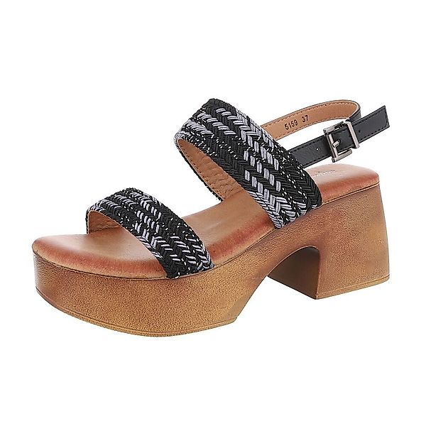 Ital-Design Damen Freizeit Plateausandaletten (86706784) Blockabsatz günstig online kaufen