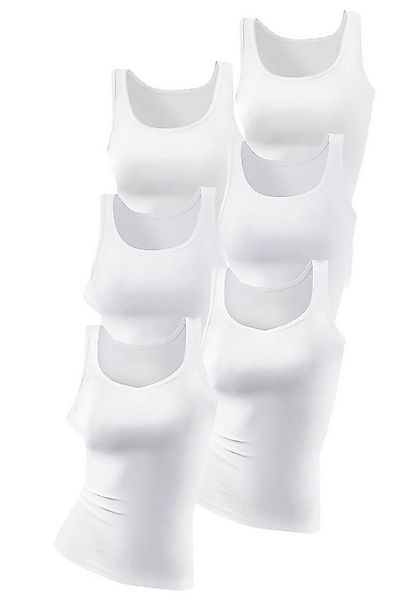 petite fleur Achselhemd (6er-Pack) aus reiner Baumwolle, Tanktop, Unterzieh günstig online kaufen