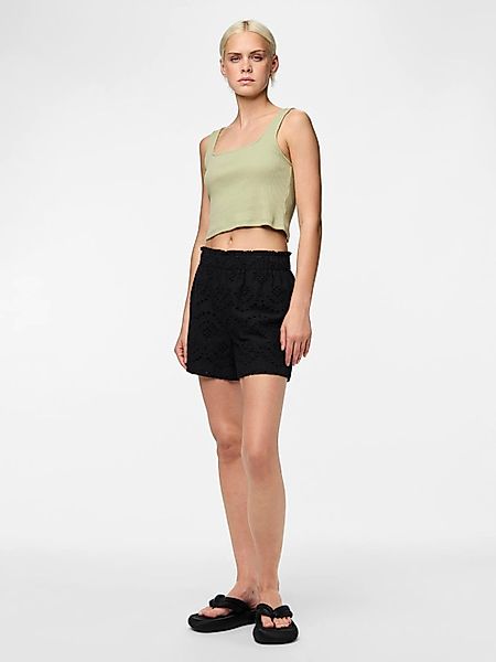 pieces Shorts PCVilde (1-tlg) Stickerei günstig online kaufen