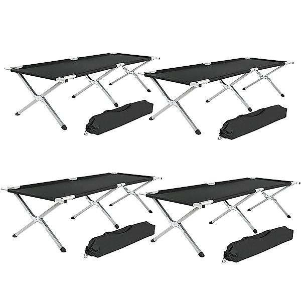 tectake Feldbett 4er Set Feldbett (4er günstig online kaufen