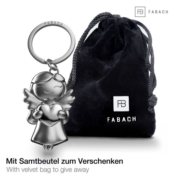 FABACH Schlüsselanhänger Schutzengel "Star" mit Herz günstig online kaufen