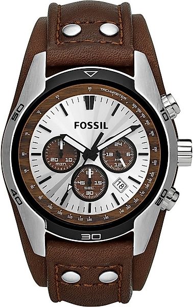 Fossil Chronograph COACHMAN CH2565, Quarzuhr, Armbanduhr, Herrenuhr, Stoppf günstig online kaufen