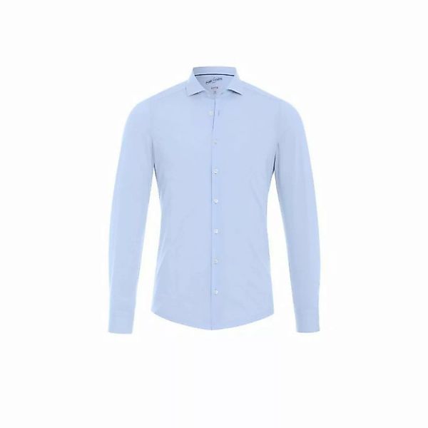 Pure Langarmhemd blau (1-tlg) günstig online kaufen