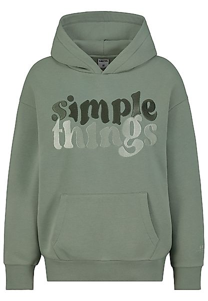 SUBLEVEL Kapuzenpullover Damen Hoodie Kapuzenpullover bestickt günstig online kaufen