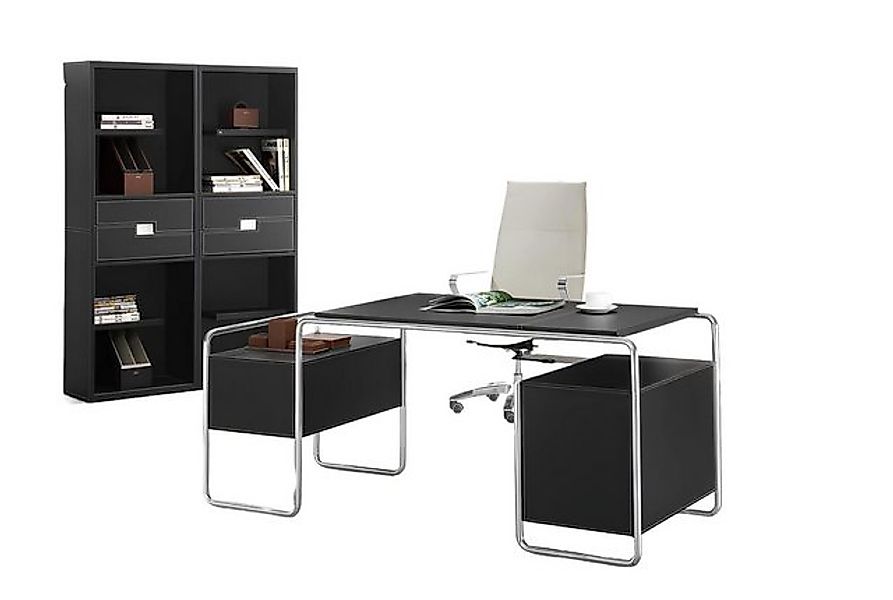 Xlmoebel Aktenschrank Neu: Set mit Schreibtisch und 2 Aktenschränken von Lu günstig online kaufen