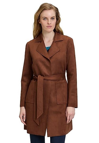 Betty Barclay Jackenblazer Betty Barclay Longjacke mit Gürtel Material günstig online kaufen