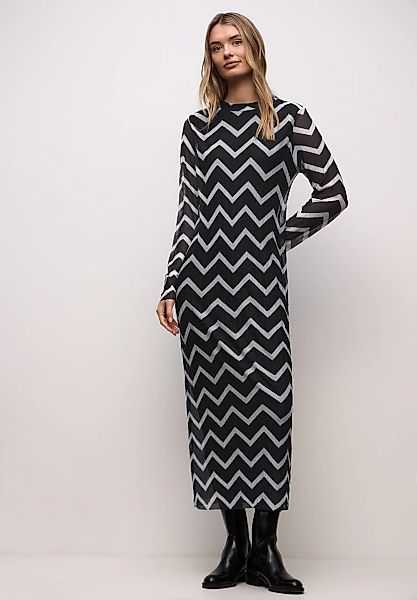 STREET ONE Midikleid Ohne Taschen mit grafischem Muster günstig online kaufen