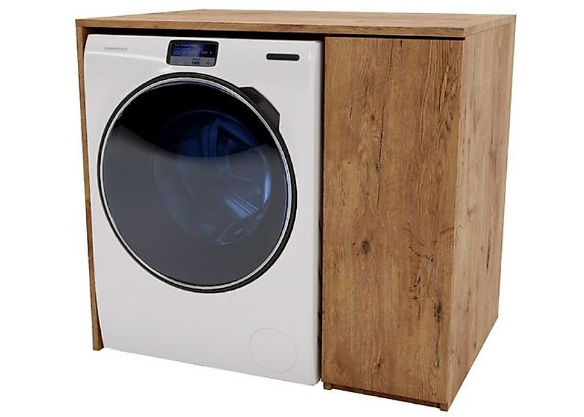 Raumhirsch Furniture Waschmaschinenumbauschrank mit Stauraum für günstig online kaufen