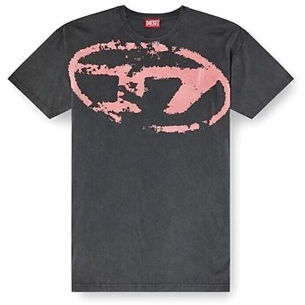 Diesel  T-Shirts & Poloshirts A16911 0TKAB T-BOXT-R21-9XX BLACK günstig online kaufen