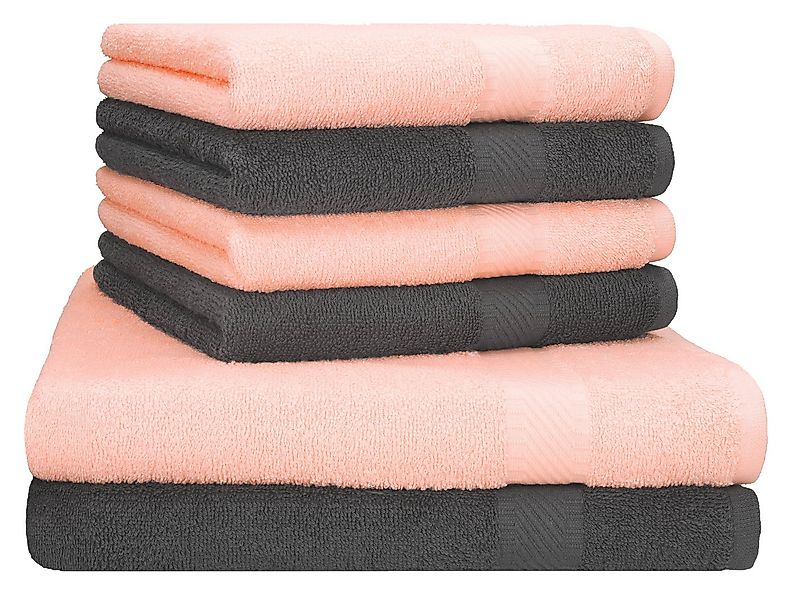 Betz Handtuch Set Palermo 6er 2x Liegetücher 70x140 cm 4x Handtücher, 100% günstig online kaufen