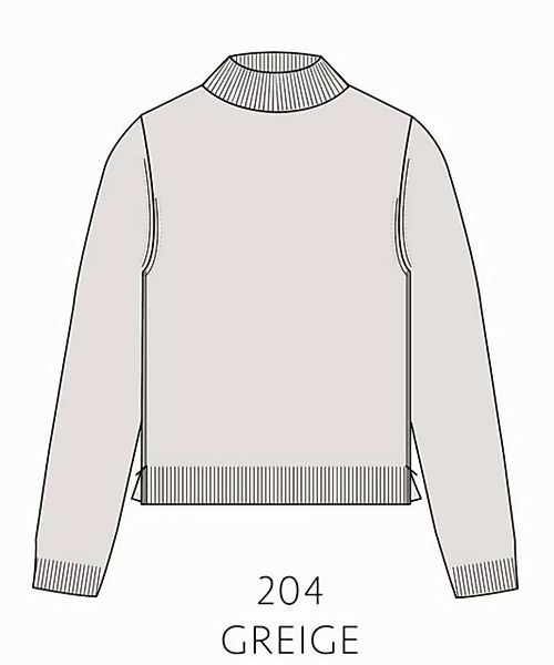 IN LINEA Strickpullover Kaschmir Stehkragenpullover günstig online kaufen