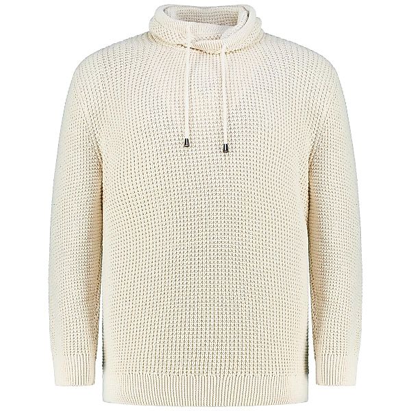 RAGMAN Grobstrickpullover aus Baumwolle Farbe beige Größe: 4XL günstig online kaufen