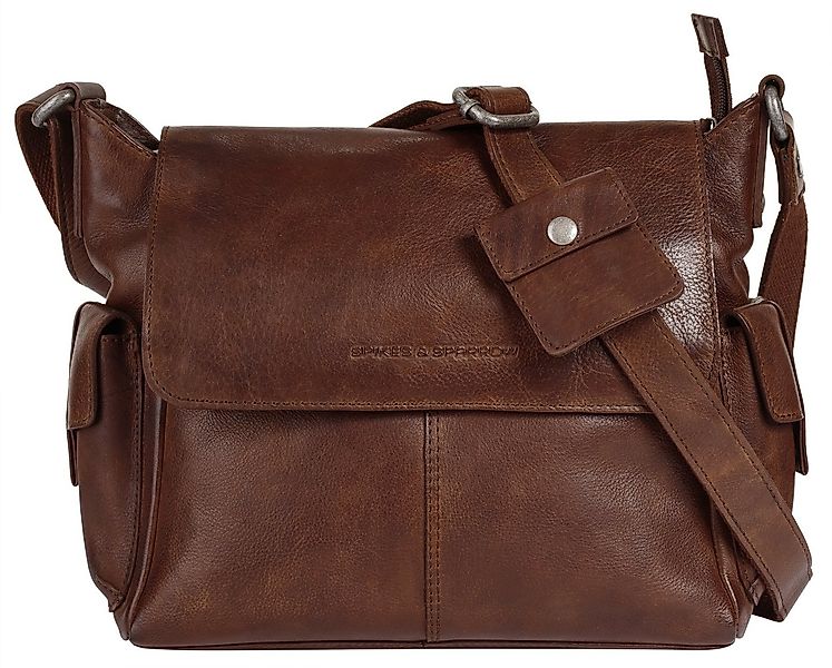 Spikes & Sparrow Umhängetasche, echt Leder günstig online kaufen