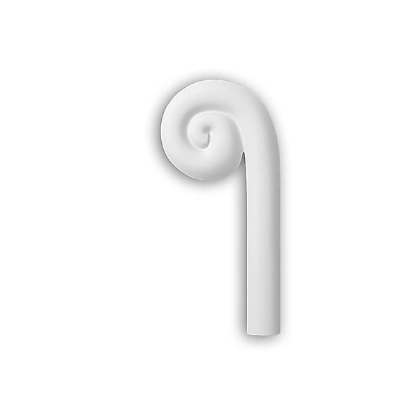 PROFHOME 162806 Zierelement Dekorelement Stuck Ornament 10 cm x 3,3 cm x 1, günstig online kaufen