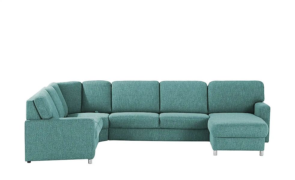 smart Wohnlandschaft  Valencia ¦ türkis/petrol ¦ Maße (cm): B: 341 Polsterm günstig online kaufen