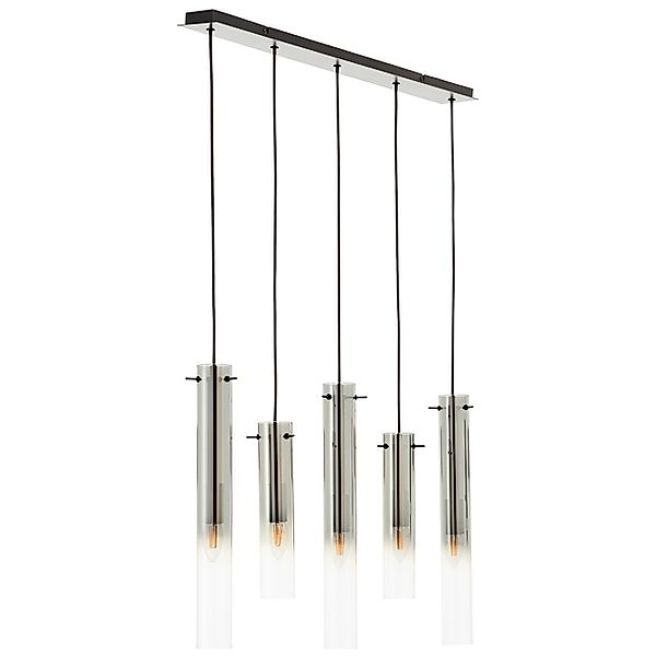 Brilliant Pendelleuchte »Glasini«, 5 flammig, Leuchtmittel E14   ohne Leuch günstig online kaufen
