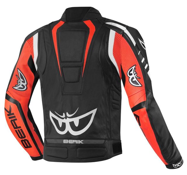 Berik Motorradjacke Striper Motorrad Lederjacke herausnehmbares günstig online kaufen