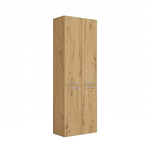 Beautysofa Hochschrank Nolan 1k DD (Badezimmerschrank, günstig online kaufen