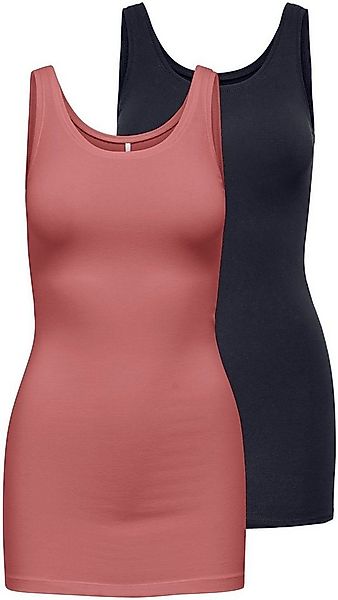 ONLY Tanktop ONLLIVE – Slim-Fit Tanktops mit Stretch für optimalen Sitz (Pa günstig online kaufen