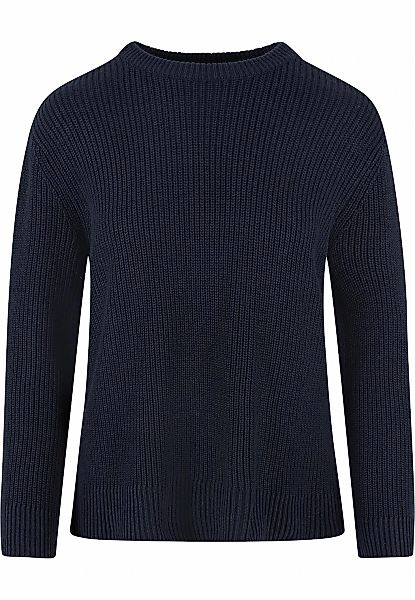 URBAN CLASSICS Rundhalspullover "Urban Classics Damen Ladies Rib Knit Sweat günstig online kaufen