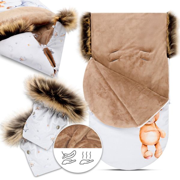 Totsy Baby Babyschlafsack Fußsack Kinderwagen Winter günstig online kaufen