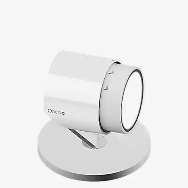 Occhio Lui Basso Zoom Tischleuchte LED, Kopf weiß glänzend/Body weiß matt/F günstig online kaufen