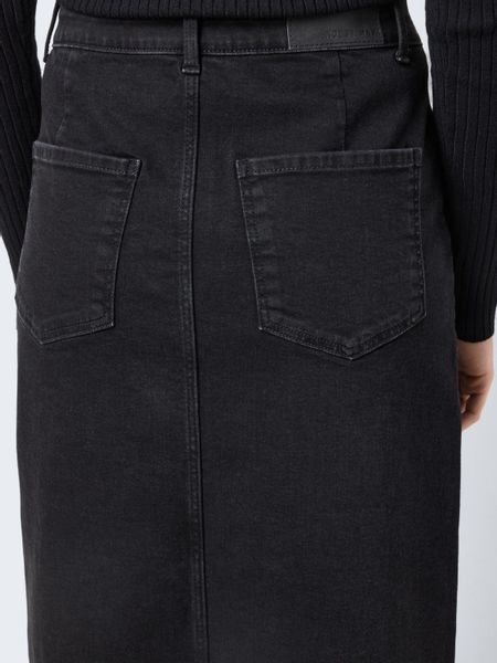 Noisy may Jeansrock "NMKATH NW SLIT MIDI SKIRT VI478BL NOOS" günstig online kaufen