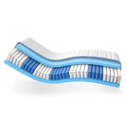 Taschenfederkernmatratze Federkernmatratze, Orthopädische 7-Zonen Matratze, günstig online kaufen
