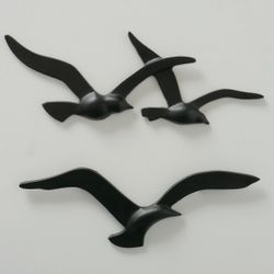 BOLTZE Wanddekoobjekt Birdy schwarz, aus Metall, günstig online kaufen