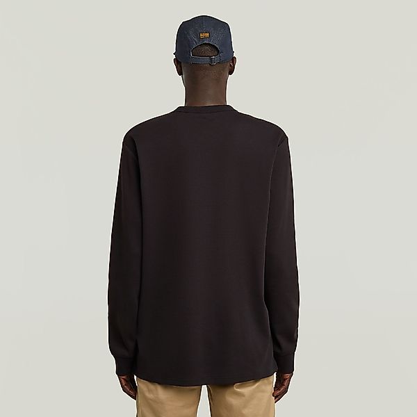 G-STAR Longsleeve "Nifous R", mit geripptem Einsatz vorne günstig online kaufen