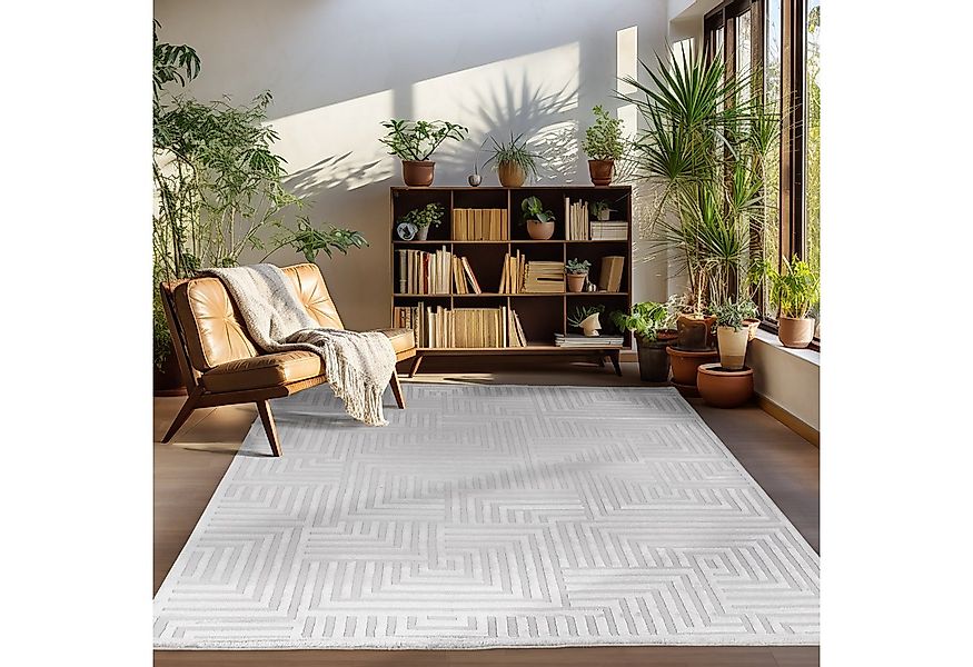 Carpettex Designteppich Geometrisch Design, Rechteckig, Höhe: 12 mm, Teppic günstig online kaufen